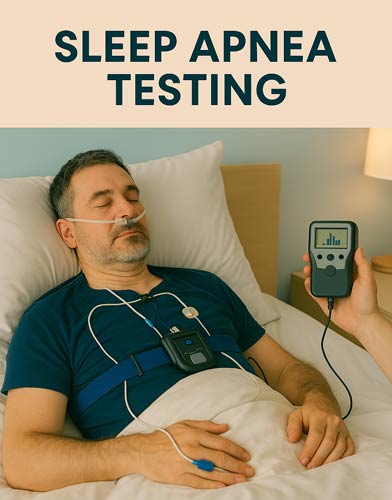 Sleep Apnea Testing at Cleburne Occupational Health & Wellness in Cleburne Texas